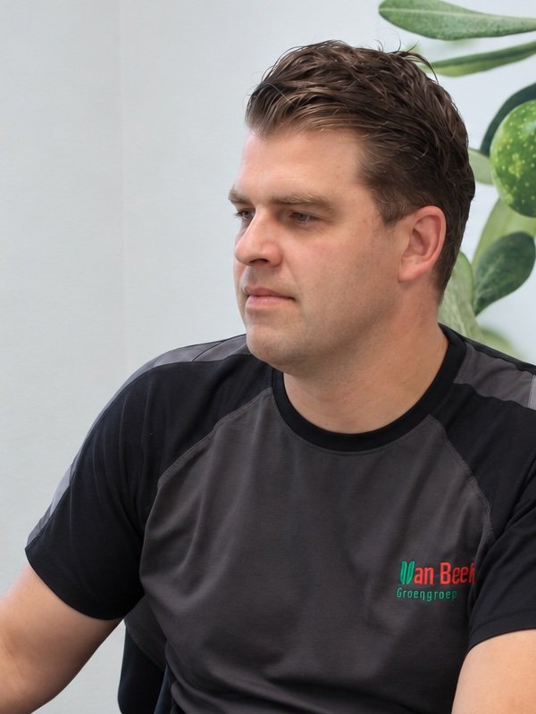Arie Aalberts, uitvoerder bij Van Beets